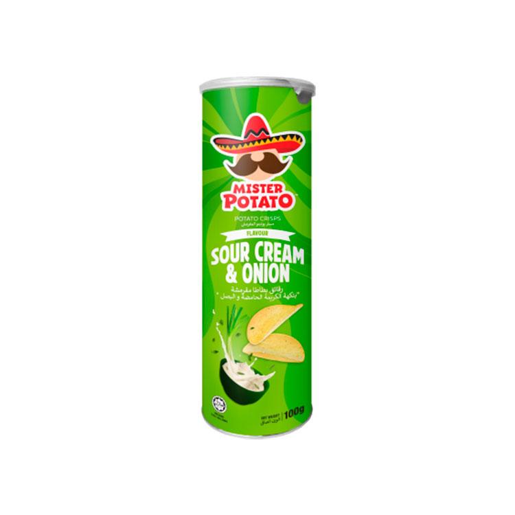 Mister Potato Sour Cream &amp; Onions 100g